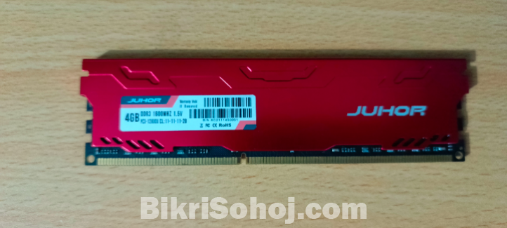 JUHOR 4GB DDR3 RAM